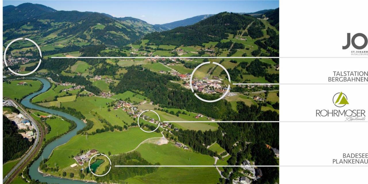 Rohrmoser Appartements Sankt Johann im Pongau Εξωτερικό φωτογραφία